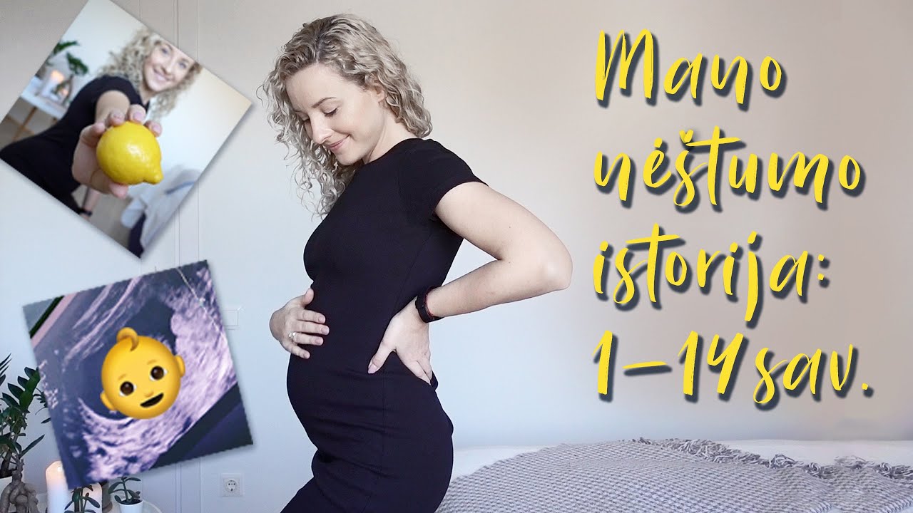 Mano nė&scaron;tumo istorija: 1-14 savaitė, reakcijos, ultragarsas, planavimas, i&scaron;&scaron;ūkiai