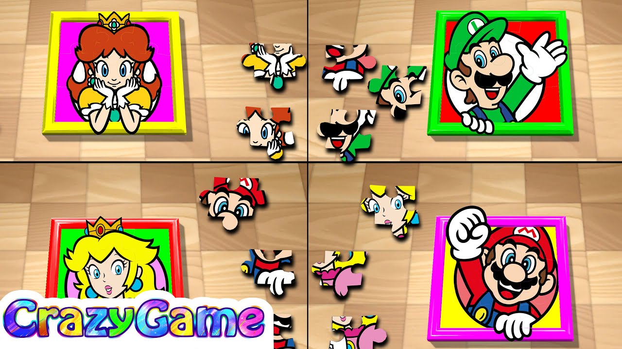 Mario Party 9 Minigames Mario Vs Luigi Vs Peach Vs Daisy Master