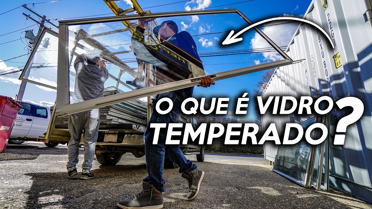 O que é VIDRO TEMPERADO? Como VIDRO TEMPERADO é feito?