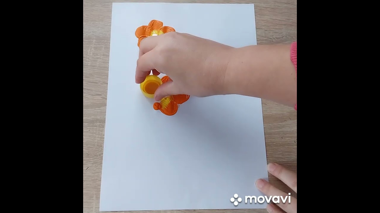 Цікава ідея малювання квітів