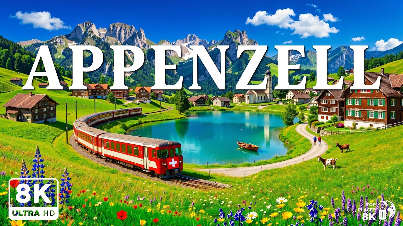Appenzell 8K 🇨🇭 ✦ S&auml;ntis Peaks, Seealpsee & the Wild Beauty of Alpstein
