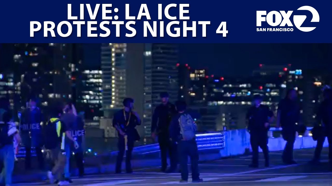 LIVE🔴: ICE protests in Los Angeles amid immigration raids | KTVU