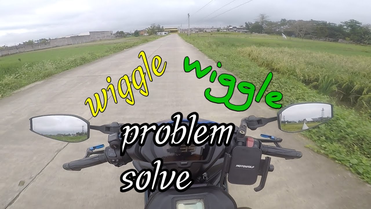 Sniper 155 issue wobble/wiggle, problem solve