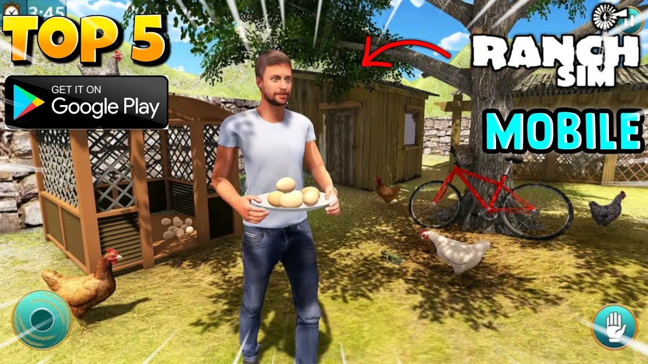 I Played Every RANCH SIMULATOR Mobile Games From Playstore!