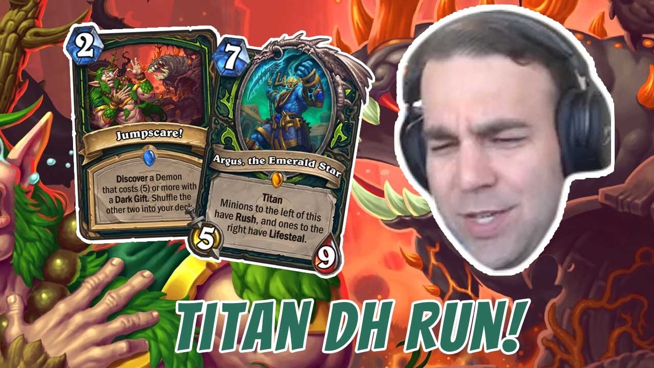 Titan and Double Jumpscare DH Slaps! - Hearthstone Arena