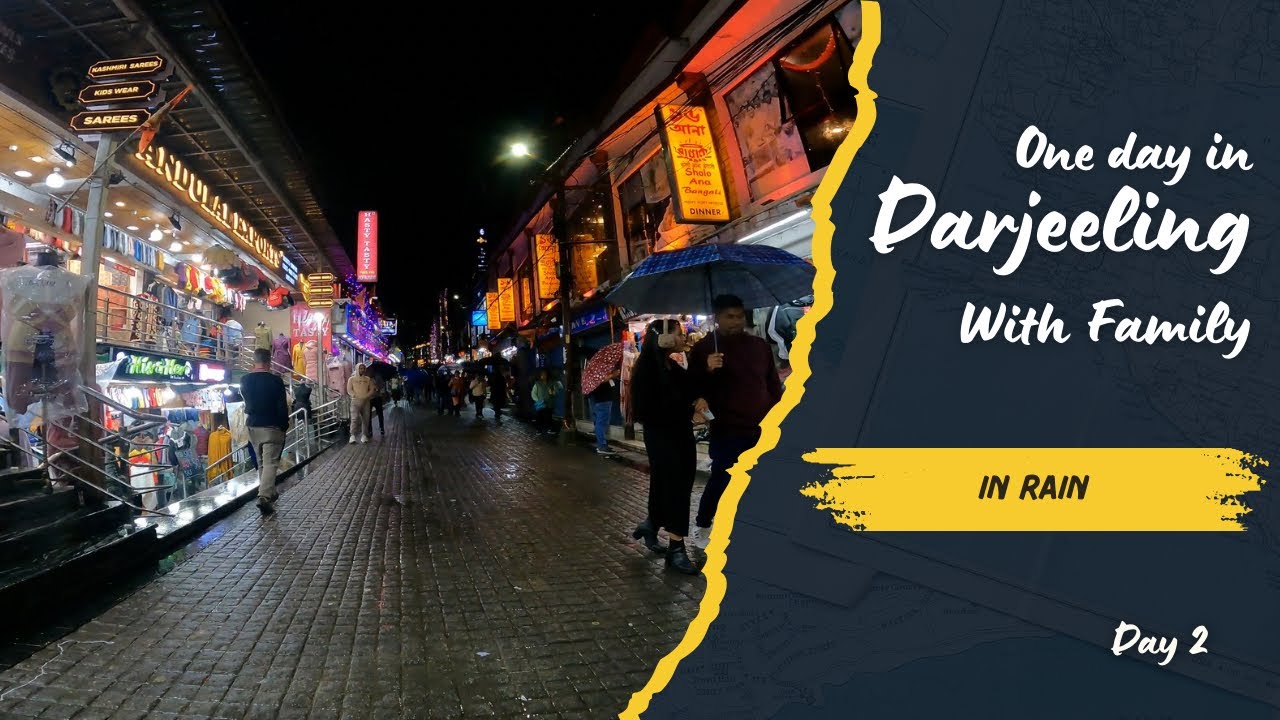 One Day In Darjeeling 🌧️🏔️ || Bristi veja Darjeeling || Day 2