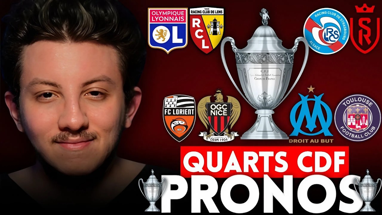 🚨MAIS NON !!! OL LENS en 1/4 ! Mes pronos Coupe de France