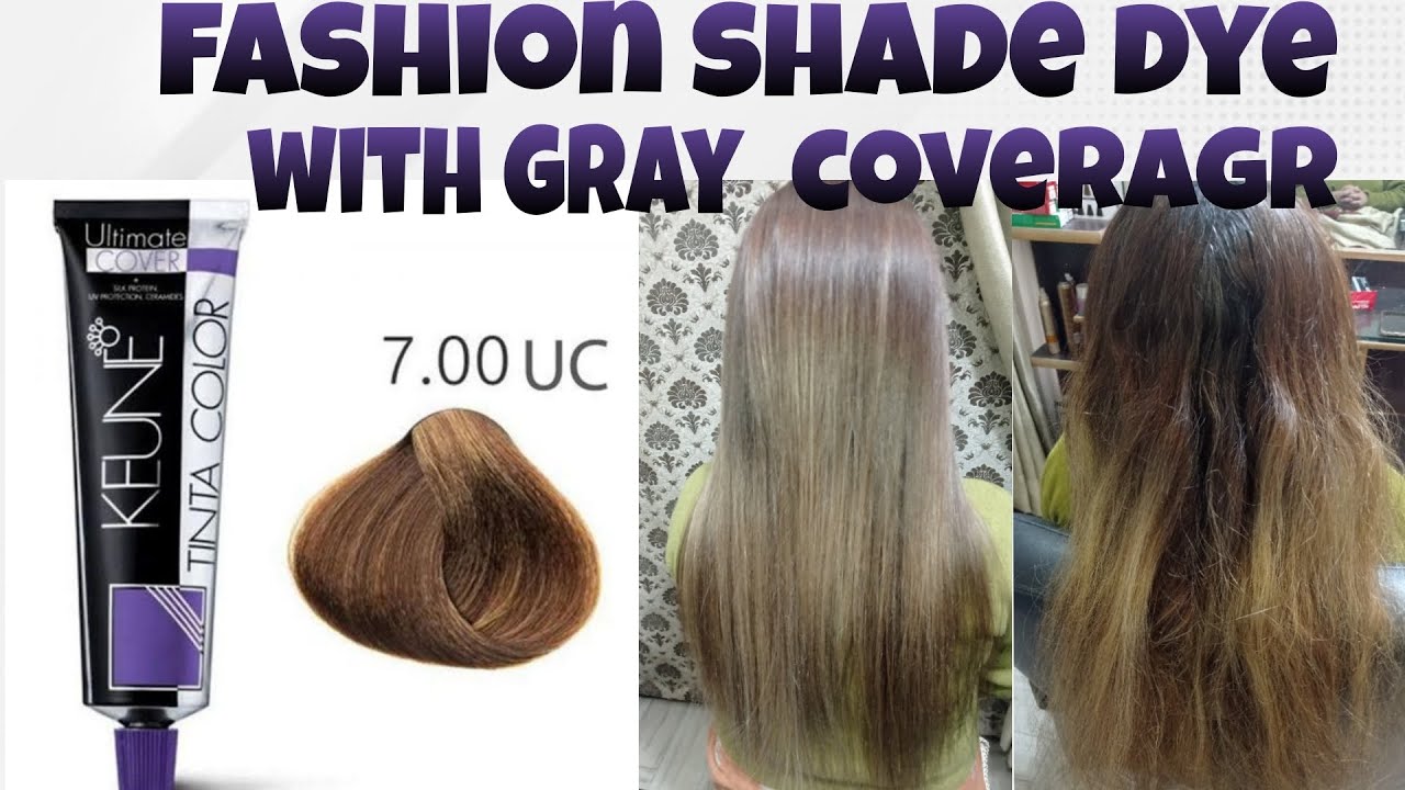 how to dye fashion shade with gray hair coverage #fashioncolor#haircolor #FashionColorWithoutCutdown