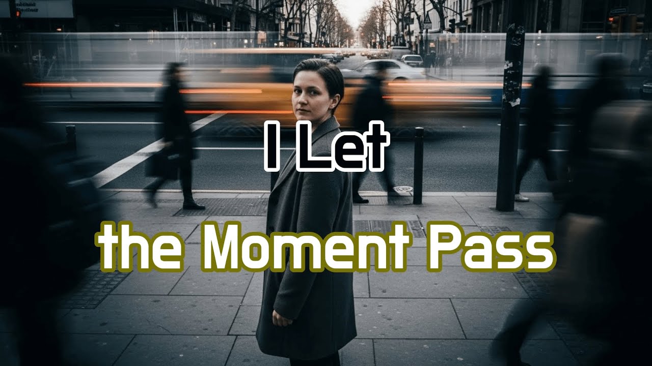 I Let the Moment Pass