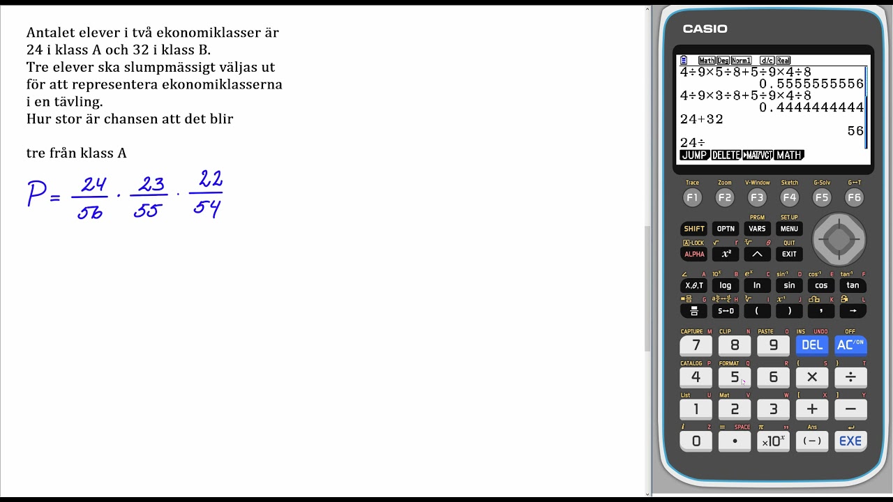 Matematik 5000+ 1b Uppgift 4236 a för reviderad ämnesplan 2021