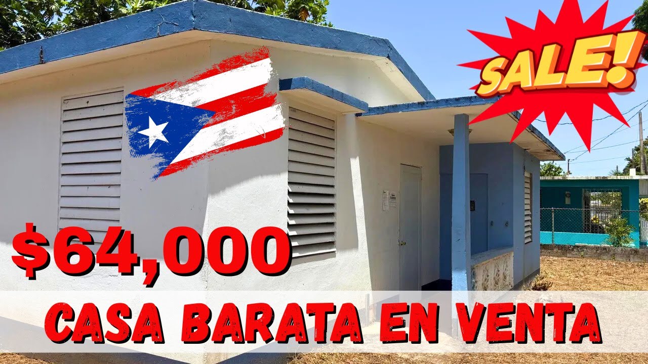 En Venta Casa Barata en Puerto Rico Gran oportunidad