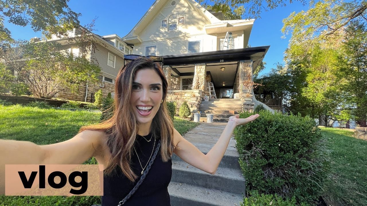 PINTAMOS EL EXTERIOR!! + PUSIMOS PISO EN BASEMENT- @KARELYtips