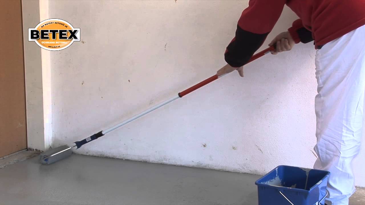Nátěry na betonové podlahy
