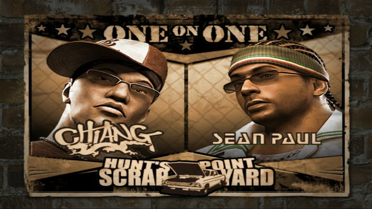 Def Jam Fight For NY: Chiang VS Sean Paul @ Hunt's Point Scrap Yard (HARD)!