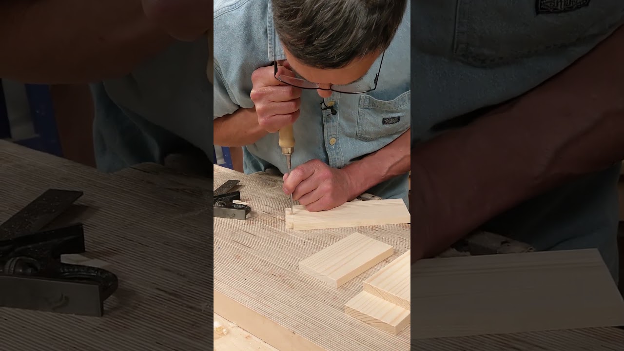 Can this be done in 3 minutes? #shorts #dovetail  #woodworking