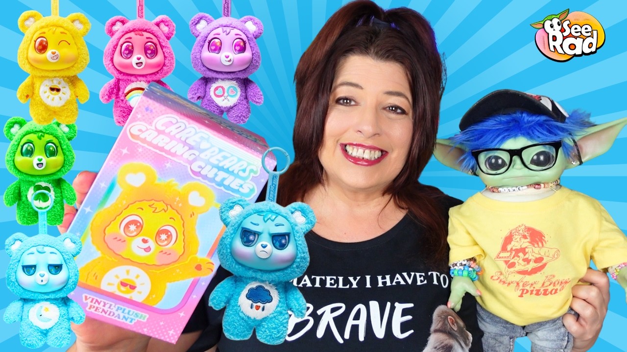 В чате появились виниловые плюшевые кулоны Care Bears Caring Cuties (распаковка и коды)