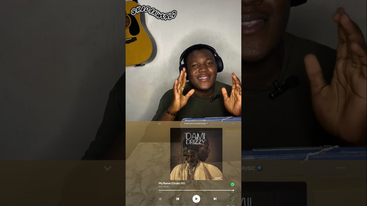 Take Your Flowers 💐 Dami Drizzy “ORUKO MI (My Name)” || (Reaction)