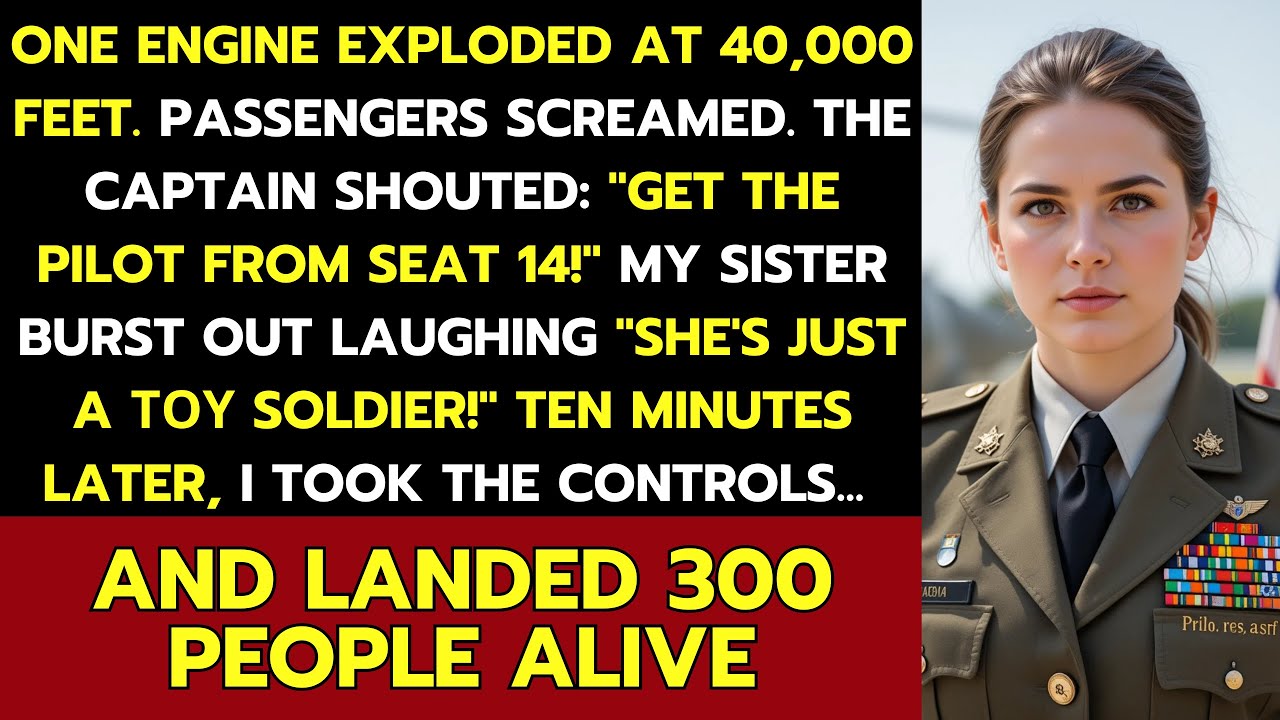 My Sister Mocked Me on the Plane — Until I Used My Fighter Pilot Skills to Save 300 Lives