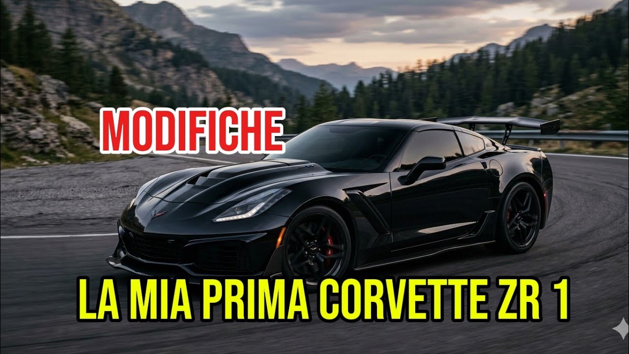 LA MIA PRIMA CORVETTE ZR 1! LA MODIFICO PESANTEMENTE! 🔥💨🤩 #corvette #fh5 #fyp #chevrolet #cartune
