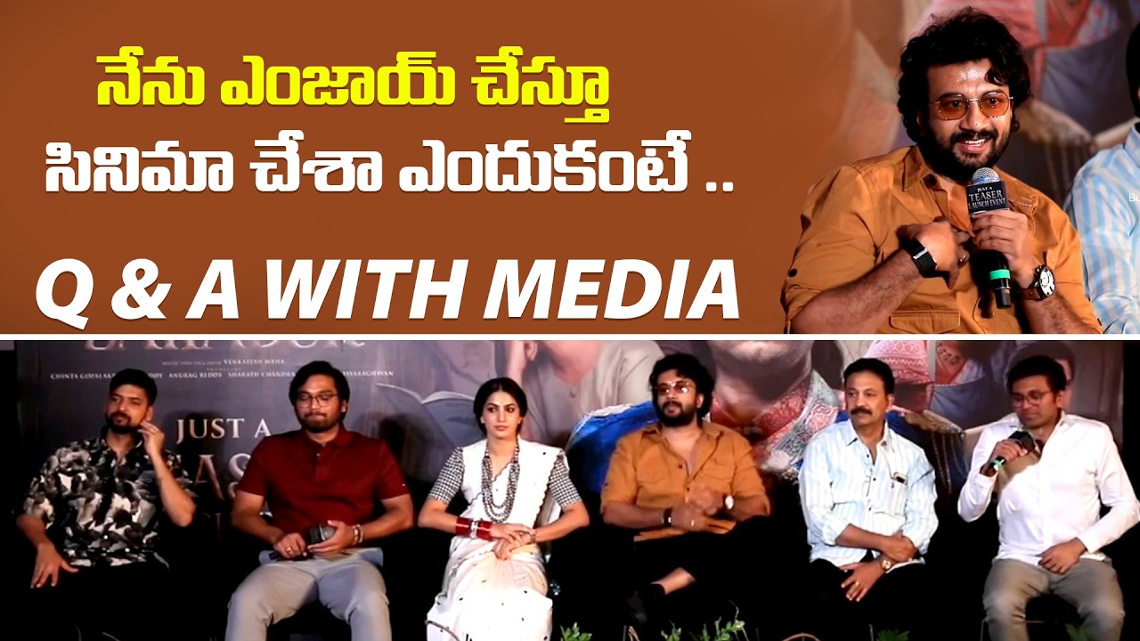 Rao Bahadur Team  Q & A With Media | Satya Dev | Venkatesh Maha | Bullet Raj