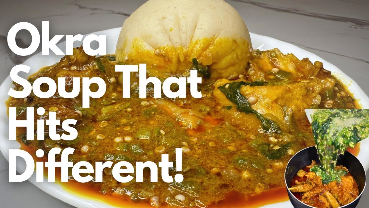 How to Make the Best Slimy Okra Stew with Chicken | Mouthwatering Okra Stew Recipe