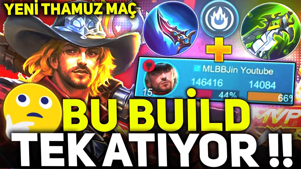 TEK ATAN CLİNT BUİLDİYLE OYNADIM - Mobile Legends