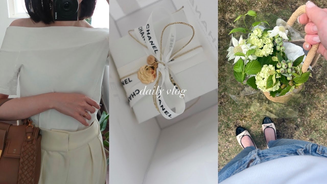 vlog | 社会人の日常🍃自分へのご褒美ジュエリー・CHANEL購入品・東京蚤の市・朝ごはん| 20代OLの日常