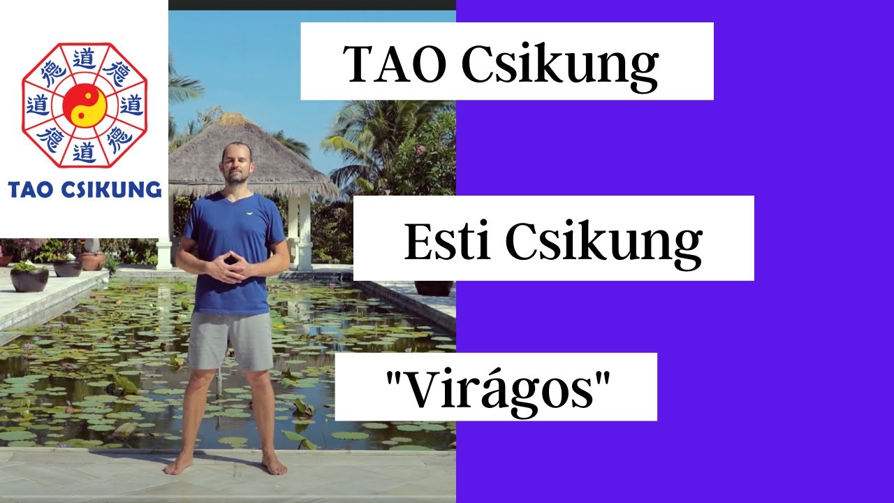TAO Csikung - 12 perces esti csikung - a stressz &aacute;talak&iacute;t&aacute;s&aacute;ra &eacute;leterőv&eacute;!
