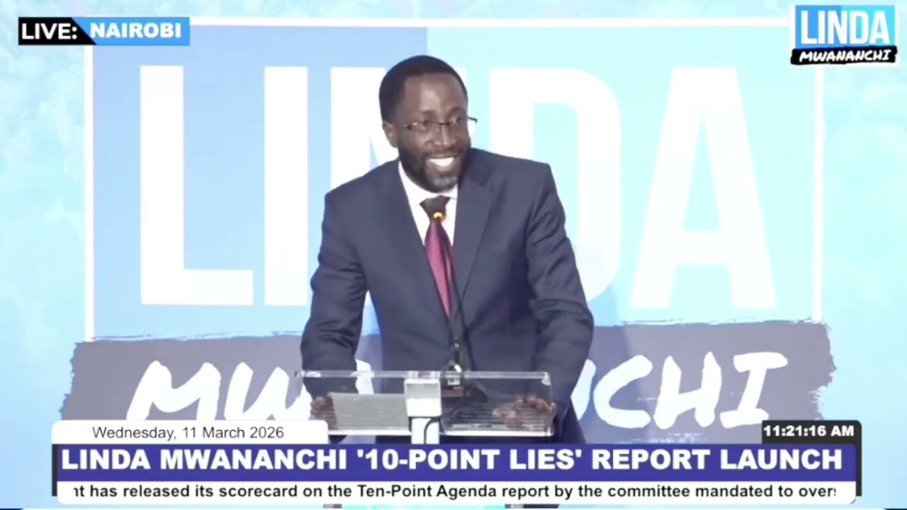 MP Clive Gisairo's presentation at the Linda Mwananchi 