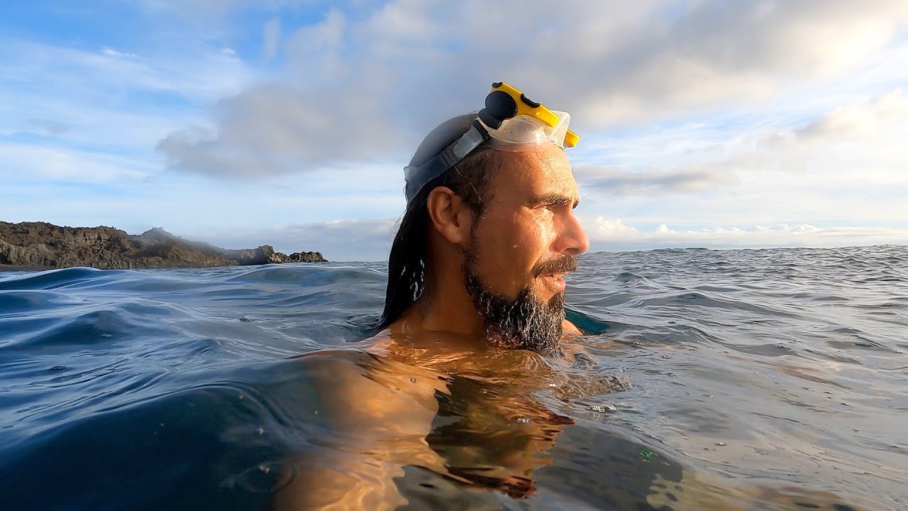 Hier ist das Wasser richtig sauber! Badestrand auf La Palma