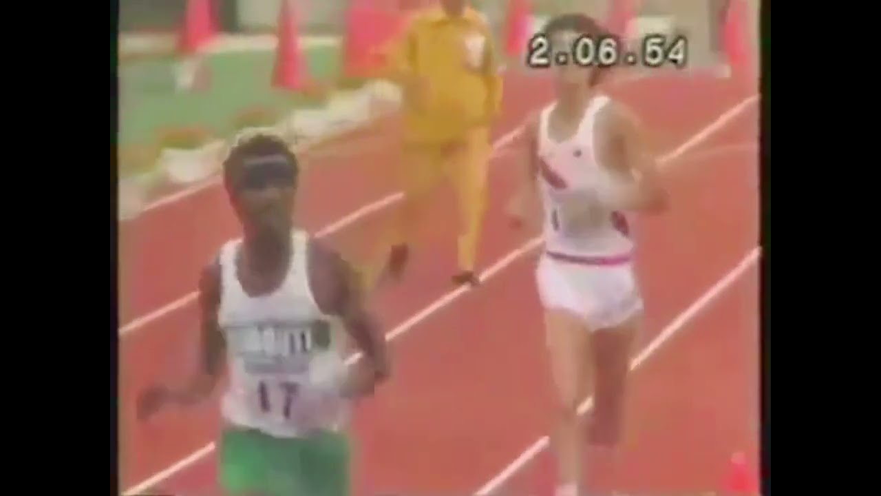 Ahmed salah,  le Marathonien djiboutien.