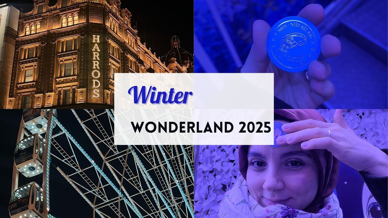 Londra Winter Wonderland 2025 VLOG 🎡
