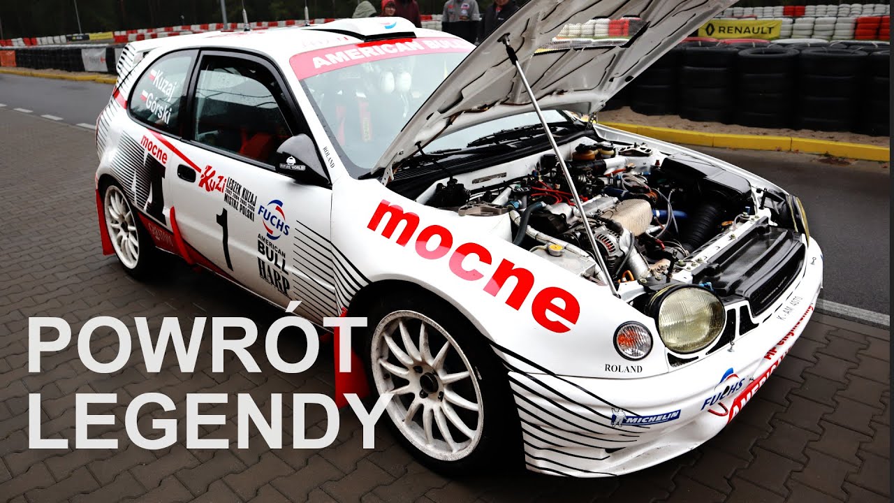 Toyota Corolla WRC w barwach Leszka Kuzaja | Legenda powraca na OESY | radzio FLAT OUT