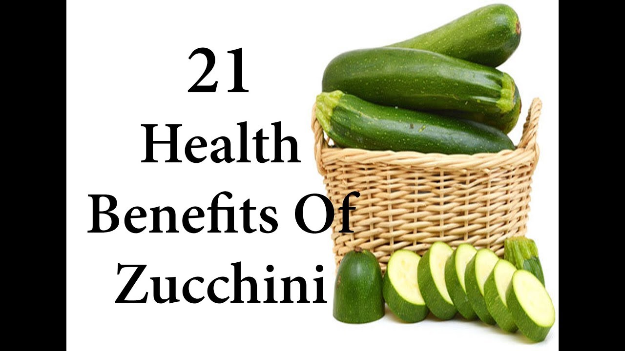 21 Health Benefits of Zucchini