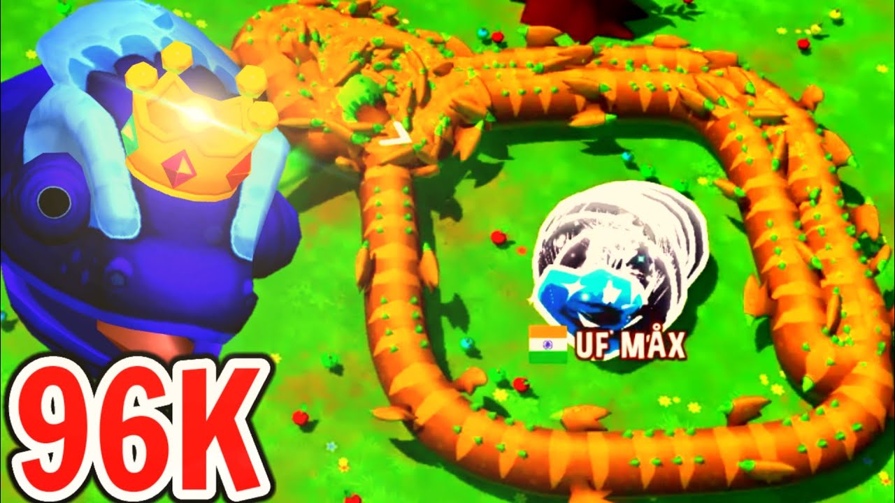 96,000 SCORE WITH MAGNET TRICK !? Karma King - Snake Rivals