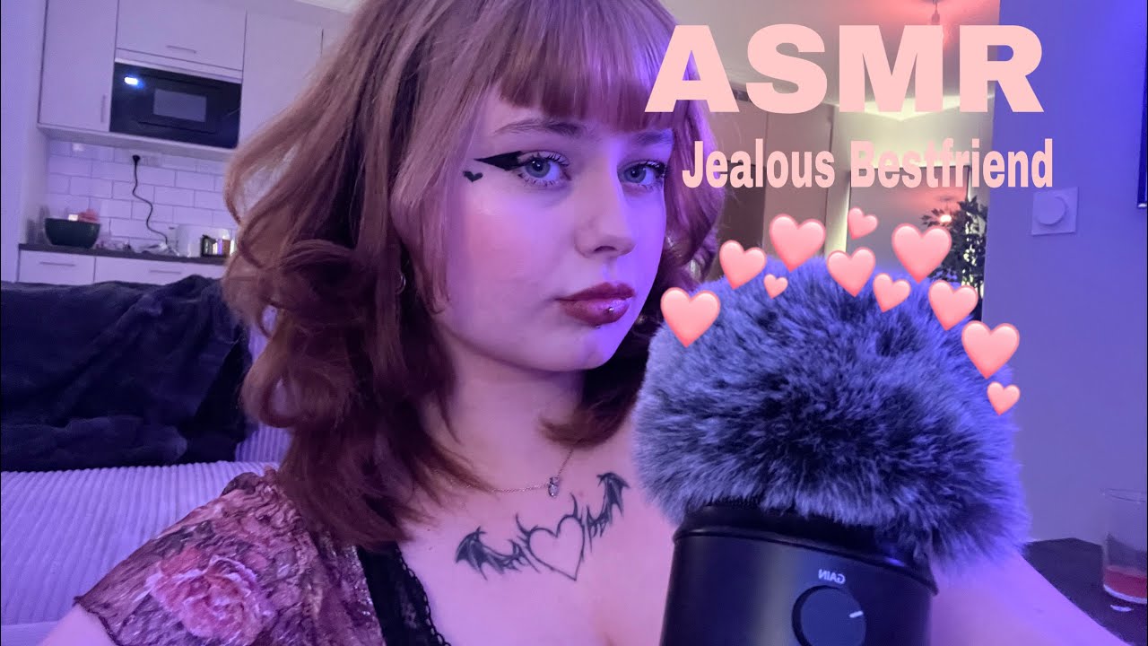 ASMR jealous friend who has a crush on you does your makeup for valentines💄💌