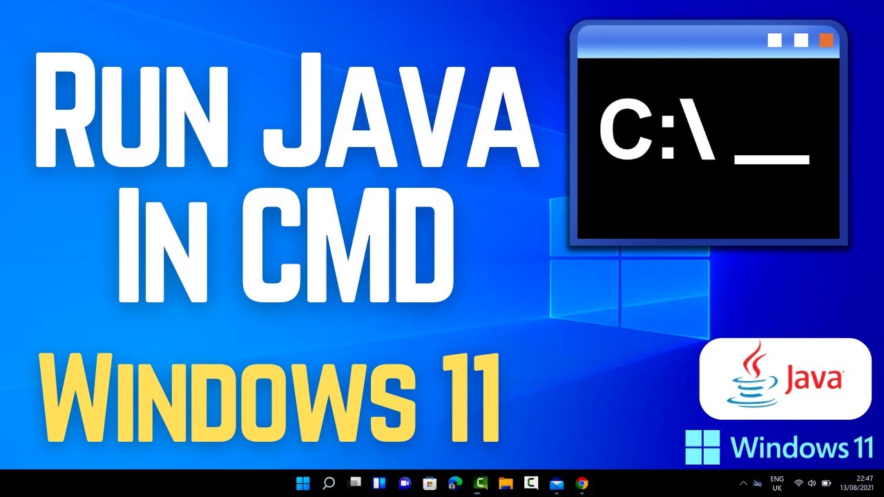 Как запустить программу Java в командной строке (CMD) в Windows 11