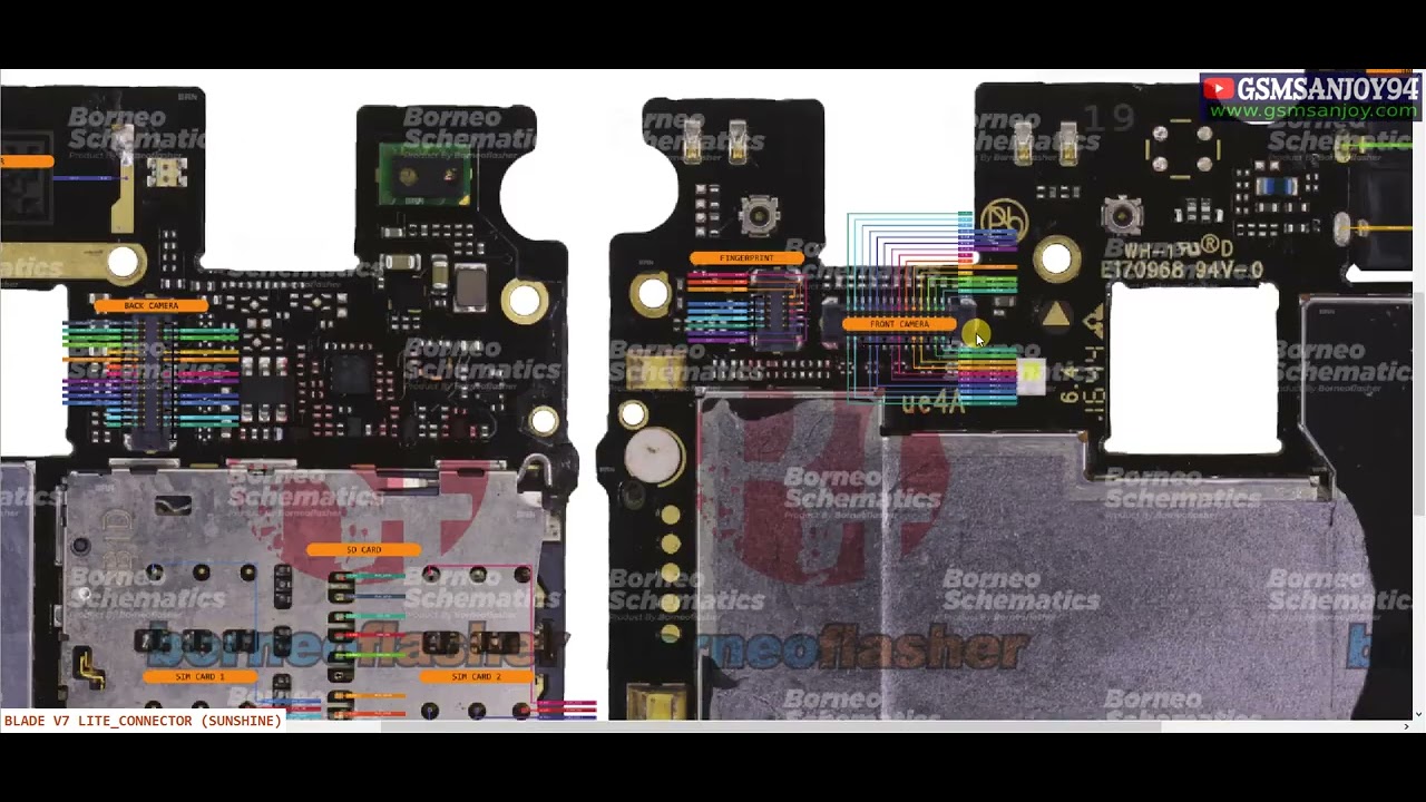 Zte Blade V7 Lite DIODA MODE Diagrams Free by GsmSanjoy