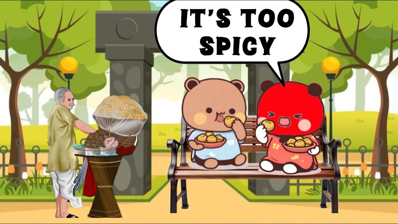 Bubu like spices a lot 🥵l Bubududu l Bearorpanda l Peachgoma l Funny l Milkmocha l Pandabear