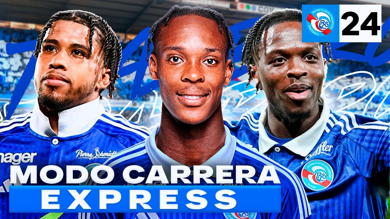 JUGUÉ con el ESTRASBURGO, la REVELACIÓN de FRANCIA! | Modo Carrera Express FC 25