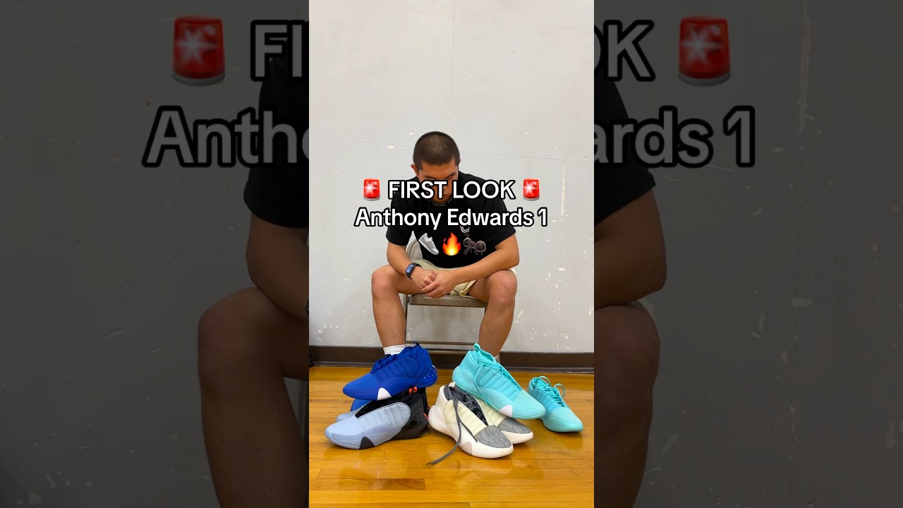 First Look: Anthony Edwards 1 (New Signature Shoe)