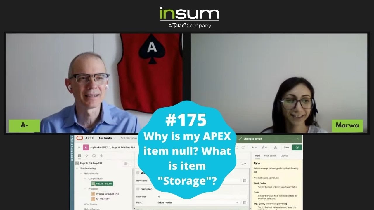 APEX Instant Tips #175: Why is my APEX item null? What is item 