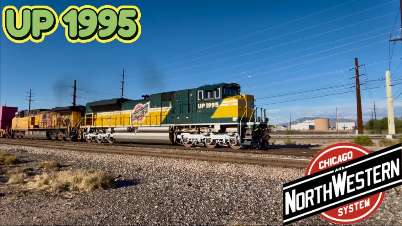 UP 1995 leaving Tucson 8/2/25