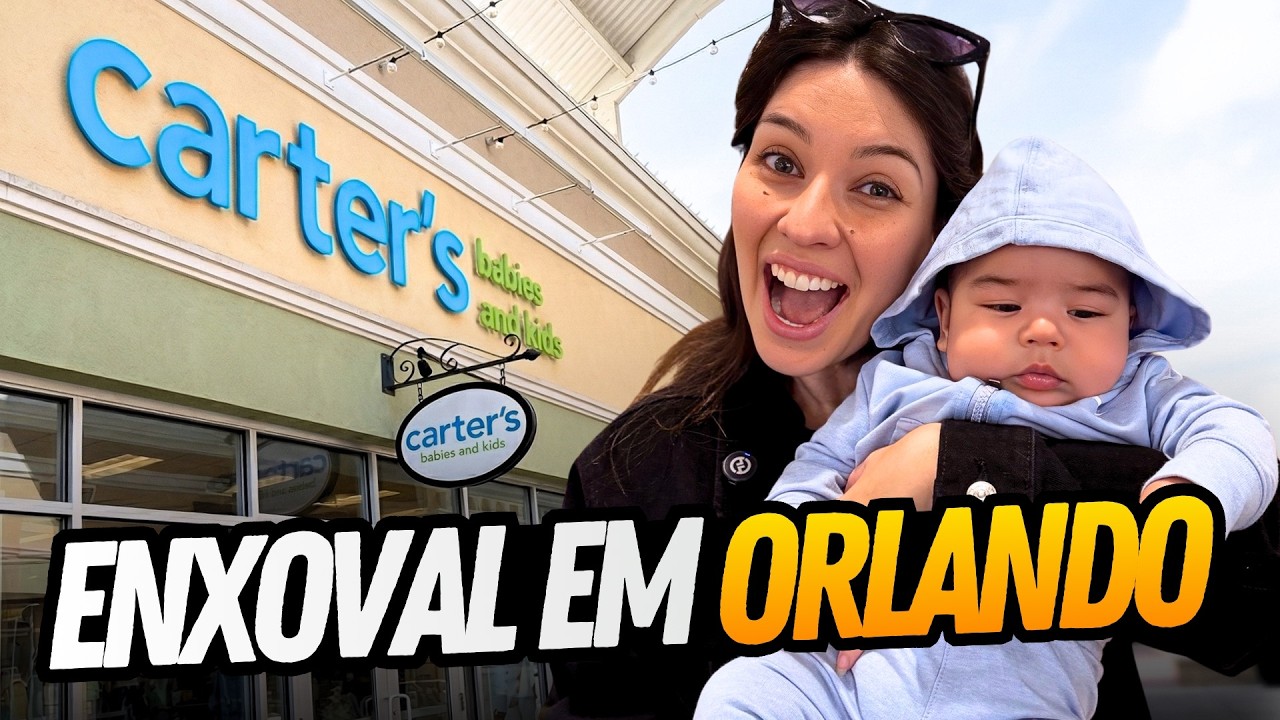 COMPRAS DE ROUPAS DE BEB&Ecirc; EM ORLANDO | CARTER'S E OSHKOSH