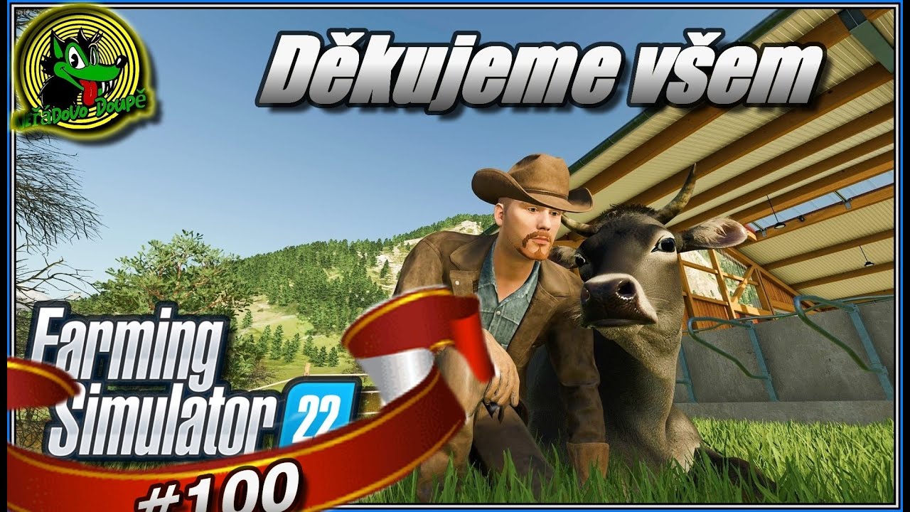 ECO-farma k pronájmu (Neřádova ECOfarma)-Farming simulator 22 #100 CZ/SK