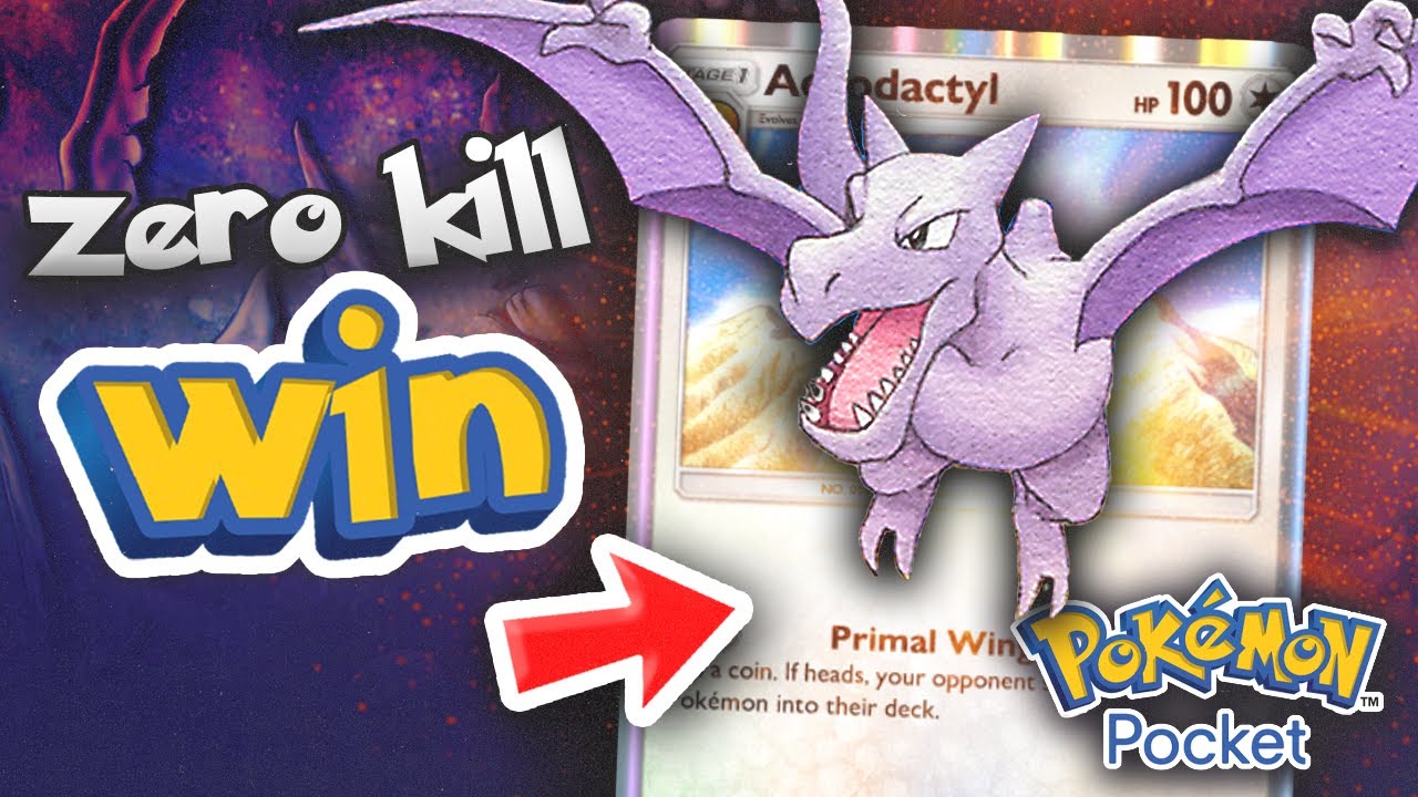 Aerodactyl is OP and no one is playing him... (no EX cards) | Pokemon Pocket