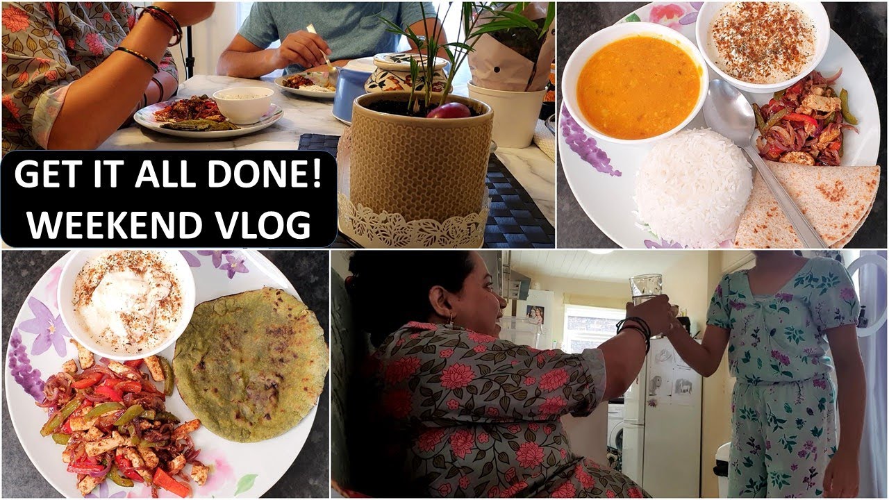 SATURDAY ROUTINE .. Weekly Grocery, Lunch Thali in 30 mins, Home Making | GET IT ALL DONE MOTIVATION