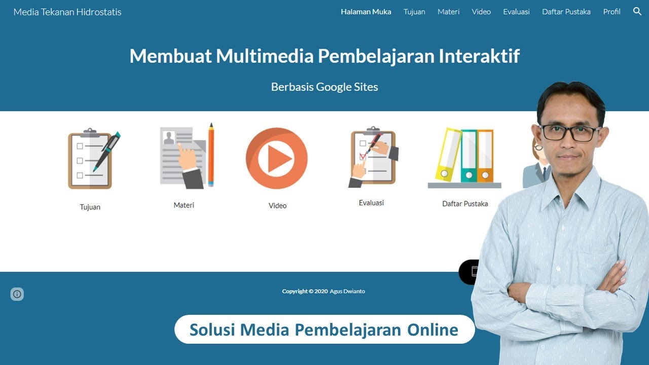 Cara Mudah Membuat Multimedia Pembelajaran Interaktif Berbasis Website