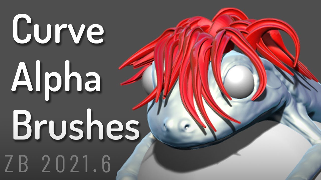 072 ZBrush 2021.6 - Curve Alpha Brushes, Repel Strength, Picker Options, and more!!