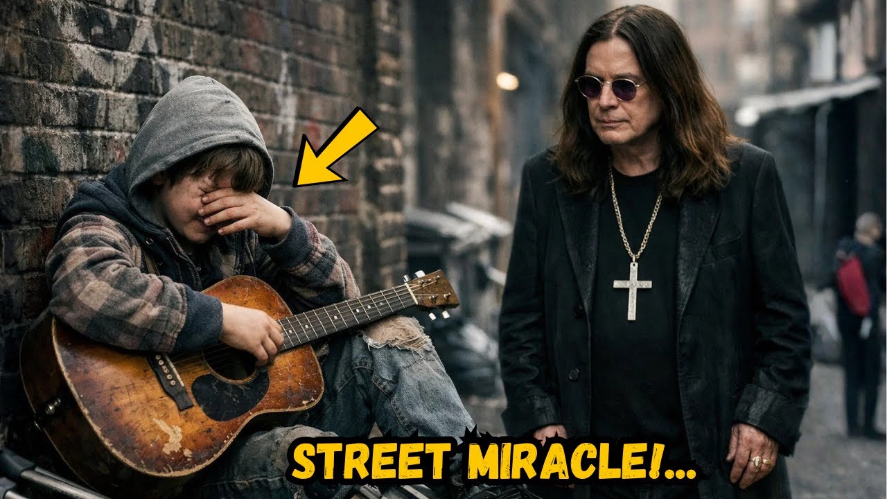 A Homeless Boy Was Singing ‘Dreamer’ on the Street — Then Ozzy Osbourne Appeared Behind Him!